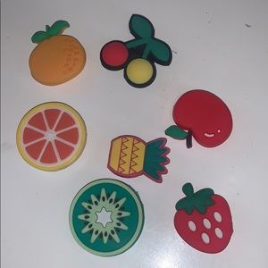 fruit gibbitz/shoe charms!